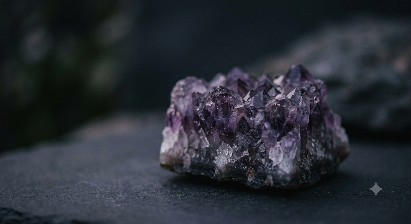Amethyst crystal - neurodivergent diagnosis blog